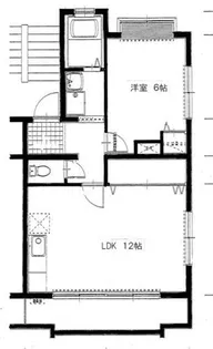 フジエコーポ【1階】の間取り