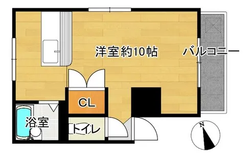 Uハイム【3階】の間取り