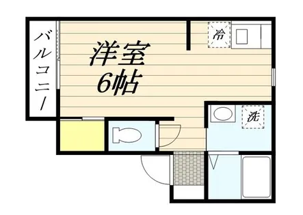 ハミング下大利【0203号室】の間取り