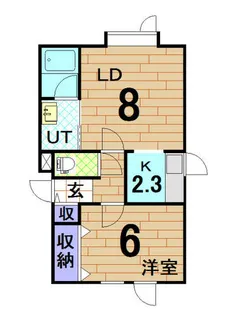 ラピスラズリ【2階】の間取り