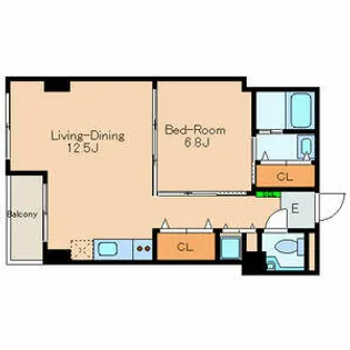 M+FLATS【5階】の間取り