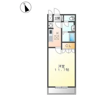 アイ・ディール【106号室】の間取り