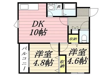 Providence山鼻【0102号室】の間取り