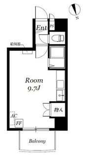 パークヒルズ文京台【9階】の間取り