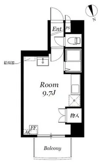 パークヒルズ文京台【9階】の間取り