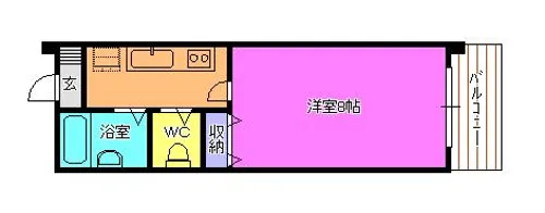 グレースアカマツ【5階】の間取り