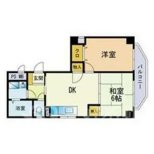 セレス空港東【0401号室】の間取り