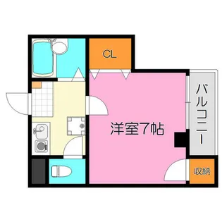 イーストレジデンス長田【5階】の間取り