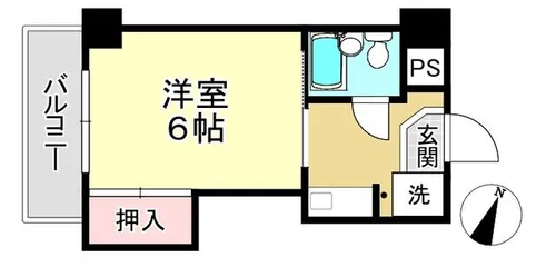 メゾン三宮【3階】の間取り