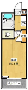 サニーパレス飯塚【1階】の間取り