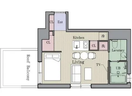 Coto Glance御所北【2階】の間取り
