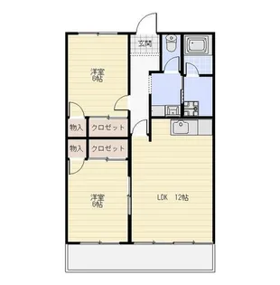 長谷川ビル【802号室】の間取り