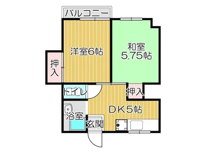 子籠ビル【4階】の間取り