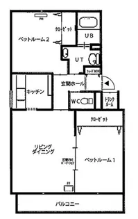 ファーストスクエア1条通【302号室】の間取り