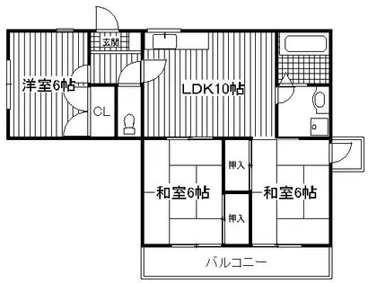 HIROHOUSE15【3階】の間取り
