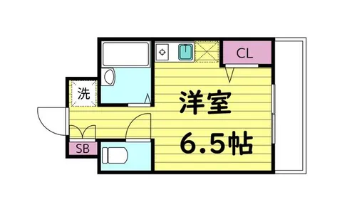 ウィンライフ緑橋【7階】の間取り