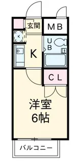 シーズンコート平郷町 202号室【2階】の間取り