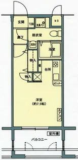 メゾンエンジェル【402号室】の間取り