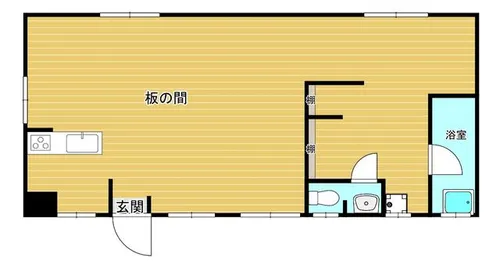ECOZY【102号室】の間取り