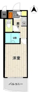 淡路ハイツ【4階】の間取り