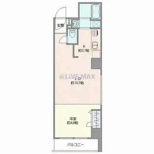 CITY SPIRE南3条Ⅱ【201号室】の間取り