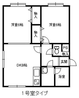 エスコートS11【401号室】の間取り