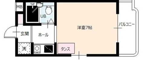 ジョイフル本山【3階】の間取り