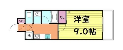 AH-BONⅡ【6階】の間取り