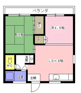 高橋マンション【3階】の間取り