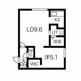 effort S7【305号室】の間取り
