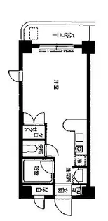 ブライトン室見【502号室】の間取り