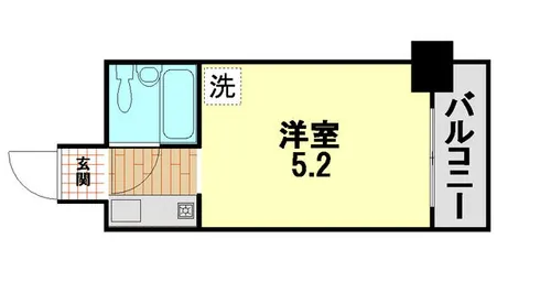 NEOダイキョー神戸元町【4階】の間取り