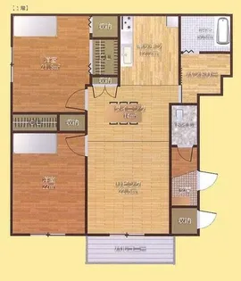 Abita22 アビタ萩見Ⅰ【201号室】の間取り