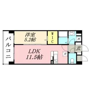 ヒューセック弐番館【0202号室】の間取り