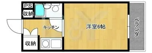 メゾン・キク【201号室】の間取り