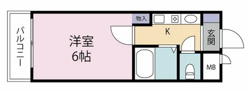 コート・デュ・ローズ【4階】の間取り