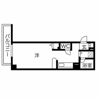 apt-k(アプト・ケー)【5-C号室】の間取り