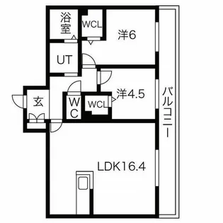 Roi Chic【2階】の間取り