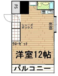レスポワール花隈【8階】の間取り