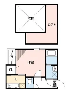 コンフォートベネフィス井尻7【2階】の間取り