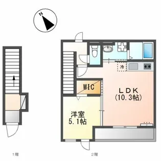 エクセルコートⅡ【2階】の間取り