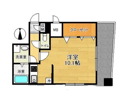 セントレジデンス西公園【401号室】の間取り