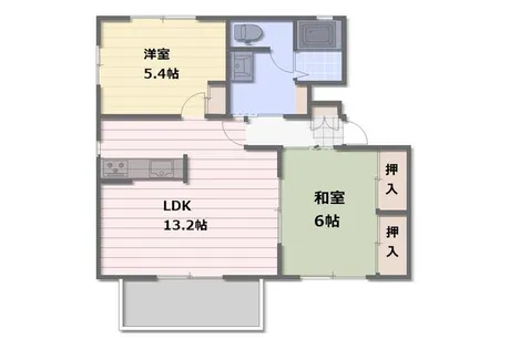 サンハイム【102号室】の間取り