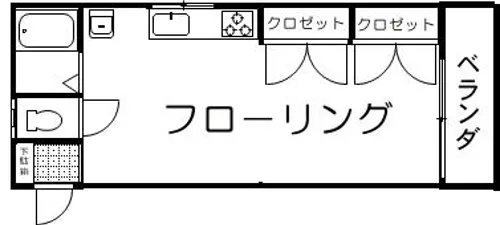 ラ・メゾン・ド・リリー【2階】の間取り