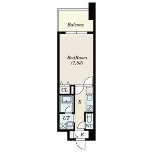 CASSIA住道【0307号室】の間取り
