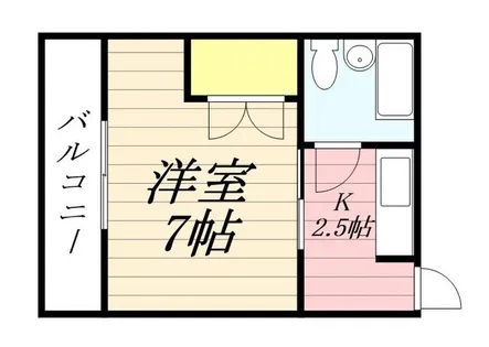 コーポマキ【0205号室】の間取り