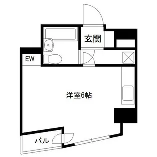 クリオ円山公園壱番館【4階】の間取り
