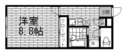 ティンカーベル【2階】の間取り