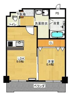 Manoir Miyoshi【602号室】の間取り