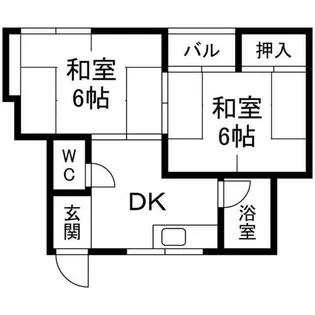 プレアール香ヶ丘【202号室】の間取り